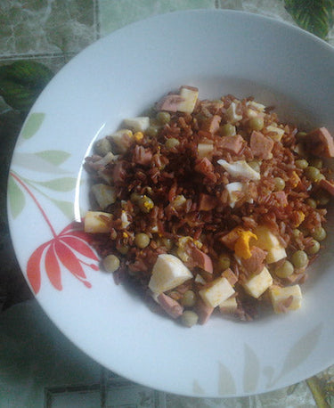 foto ricetta Insalata di riz rouge 