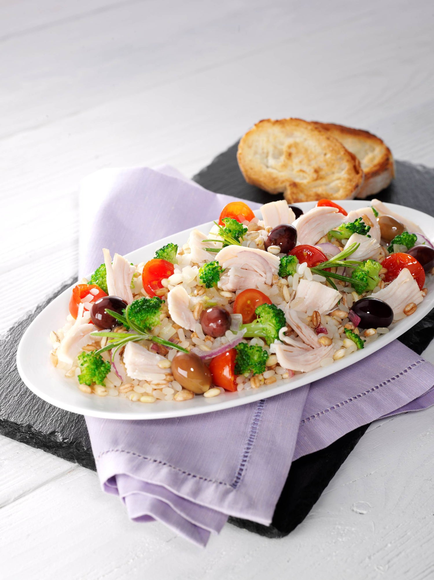 foto ricetta 3 CEREALI CON POLLO SIMMENTHAL 