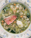 foto ricetta Minestra di riso, verdure e pesce 