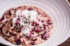 RADICCHIO RISOTTO FOR ENTERTAINING A LARGE GROUP 