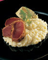 foto ricetta Riso Carnaroli con erba cetrosella, tonno rosso crudo, curcuma e cumino 
