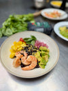 CRISPY NERO BLACK RICE SALAD WITH PRAWNS 
