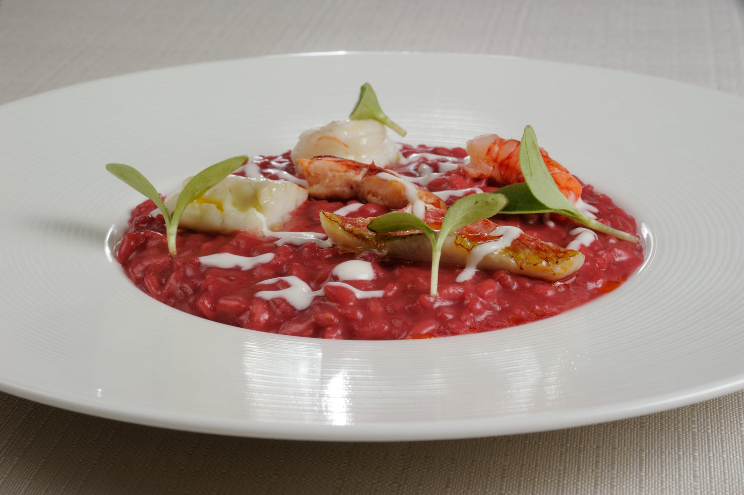 foto ricetta Risotto alla zucca, gel al limone, mandorla amara e capperi 