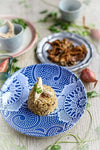 Risotto con sgombro e porcini 
