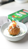 CIME DI RAPA ARANCINI WITH SMOKED SCAMORZA, GARLIC AND CHILLI 