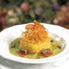 RISOTTO CON COL RIZADA, BEICON Y PIMIENTA NEGRA 