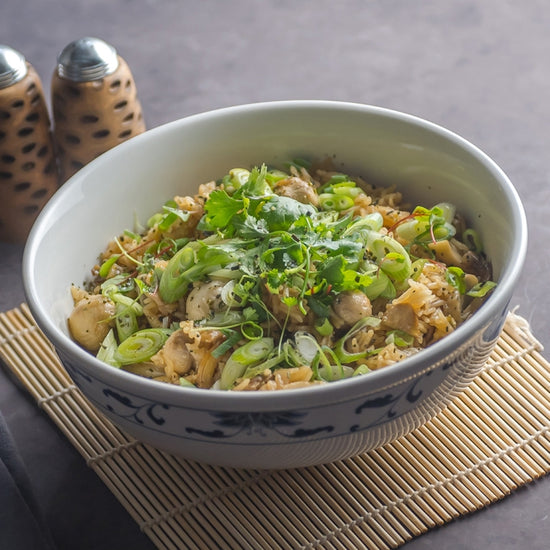 WILD MUSHROOM CLAYPOT RICE 