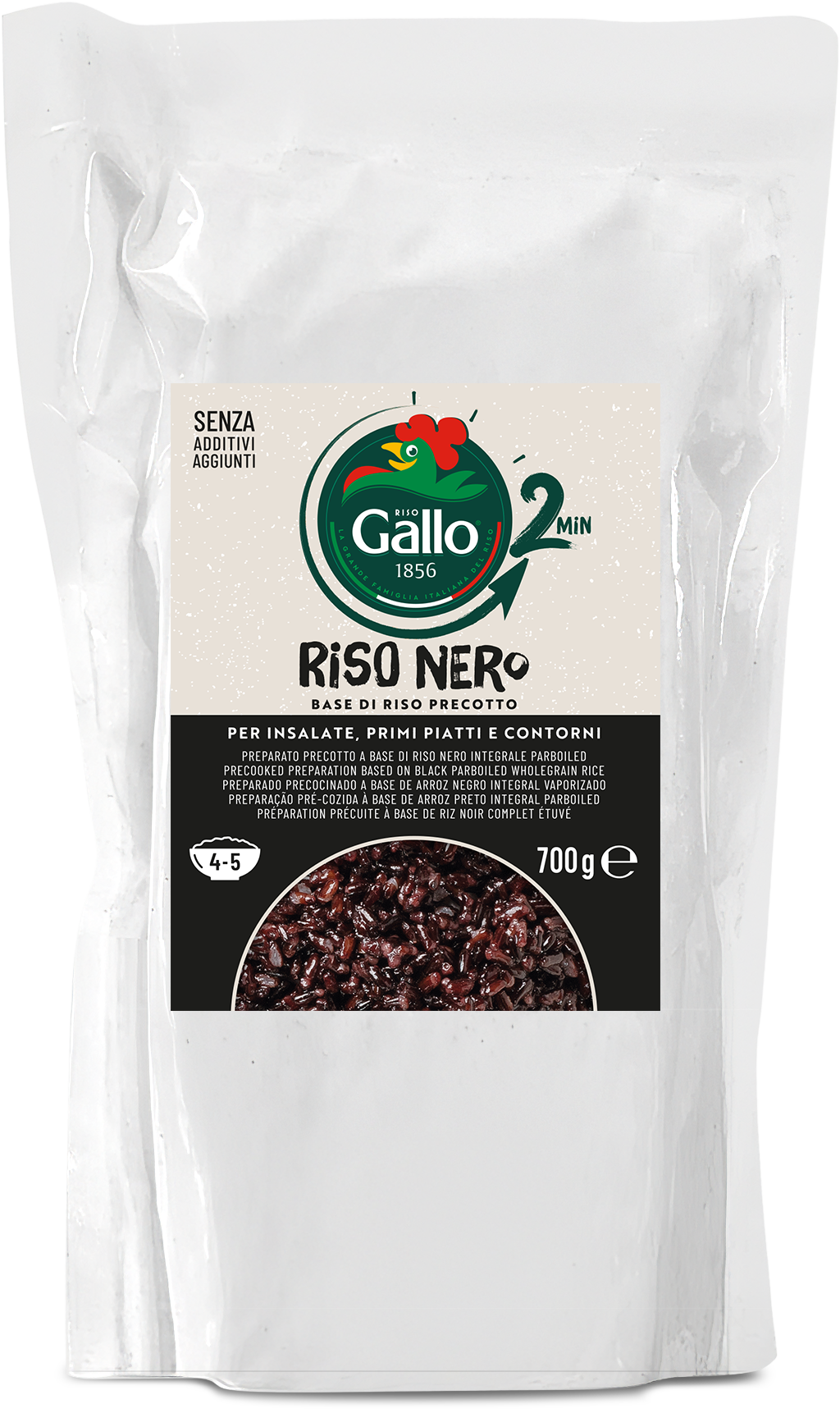 GALLO 2 MINUTE BLACK RICE BASE 700g 