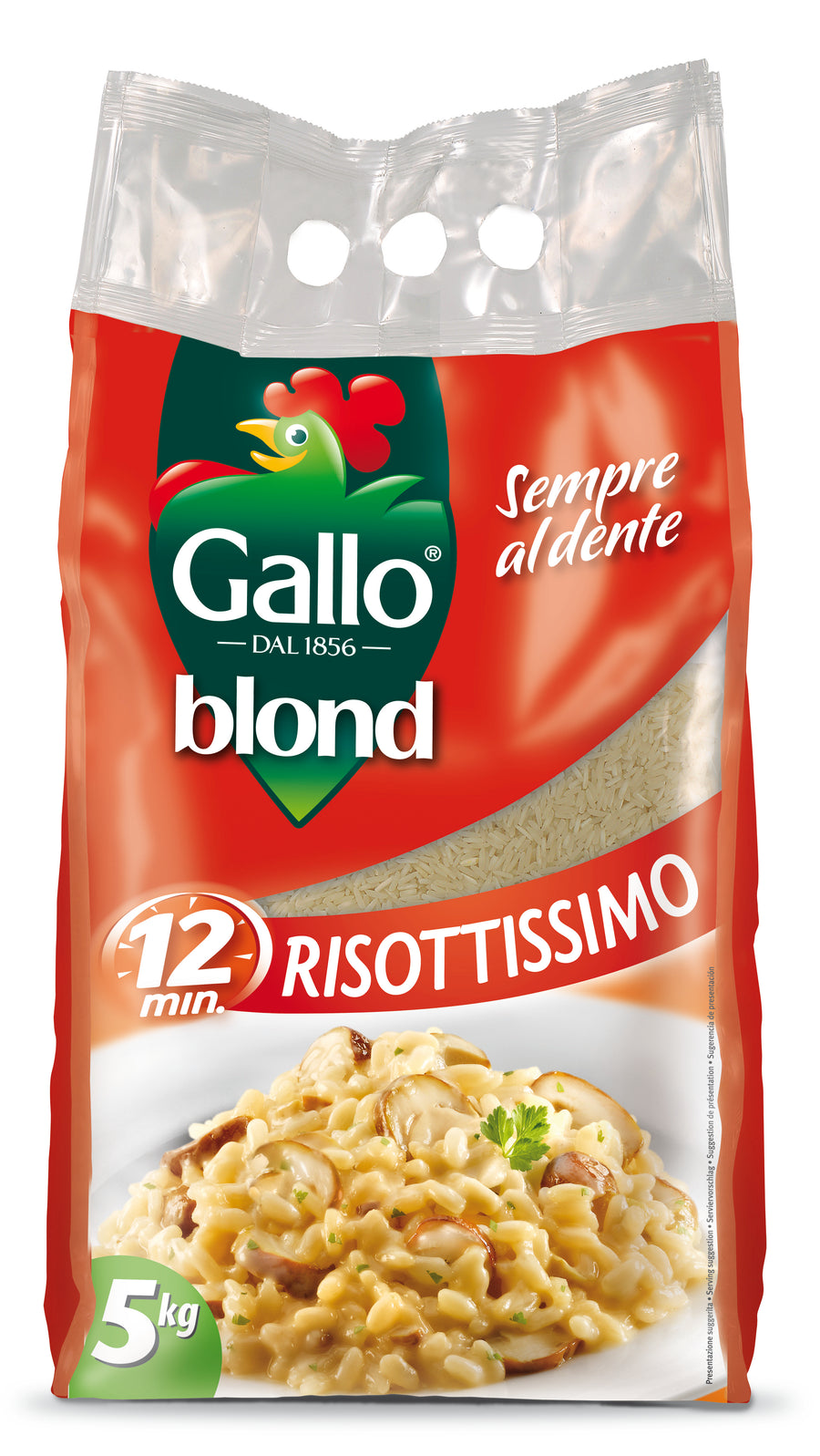 RISO GALLO PARBOILED RISOTTO RICE 5KG  Video1