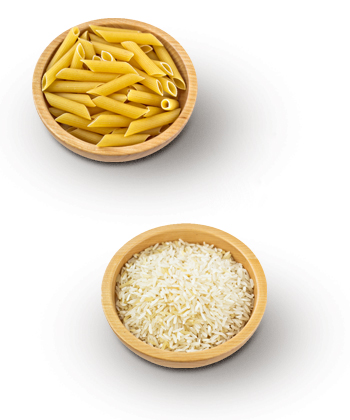 pasta vs rice