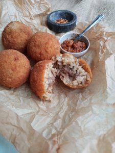 CHESTNUT & PORCINI ARANCINI