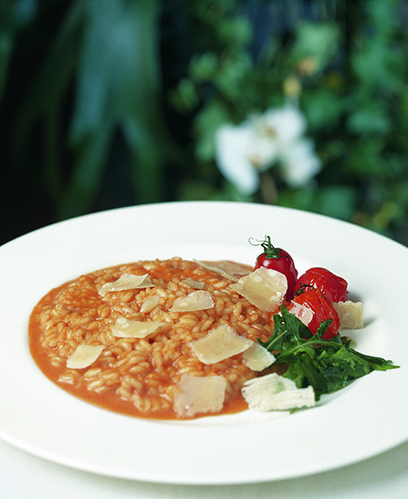 RISOTTO WITH ESSENCE OF TOMATO
