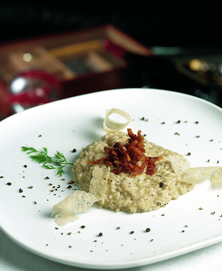 RISOTTO WITH CHEESE AND PEPPER