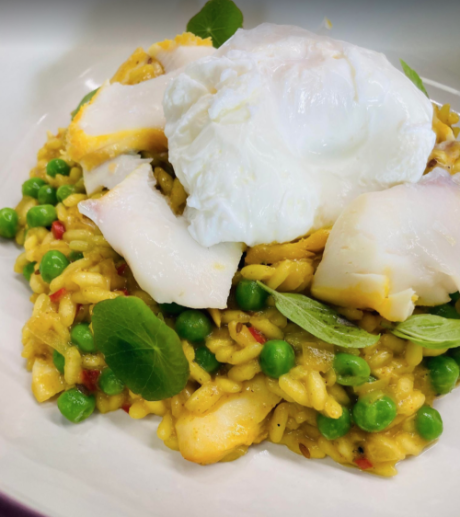 SMOKED HADDOCK RISOTTO