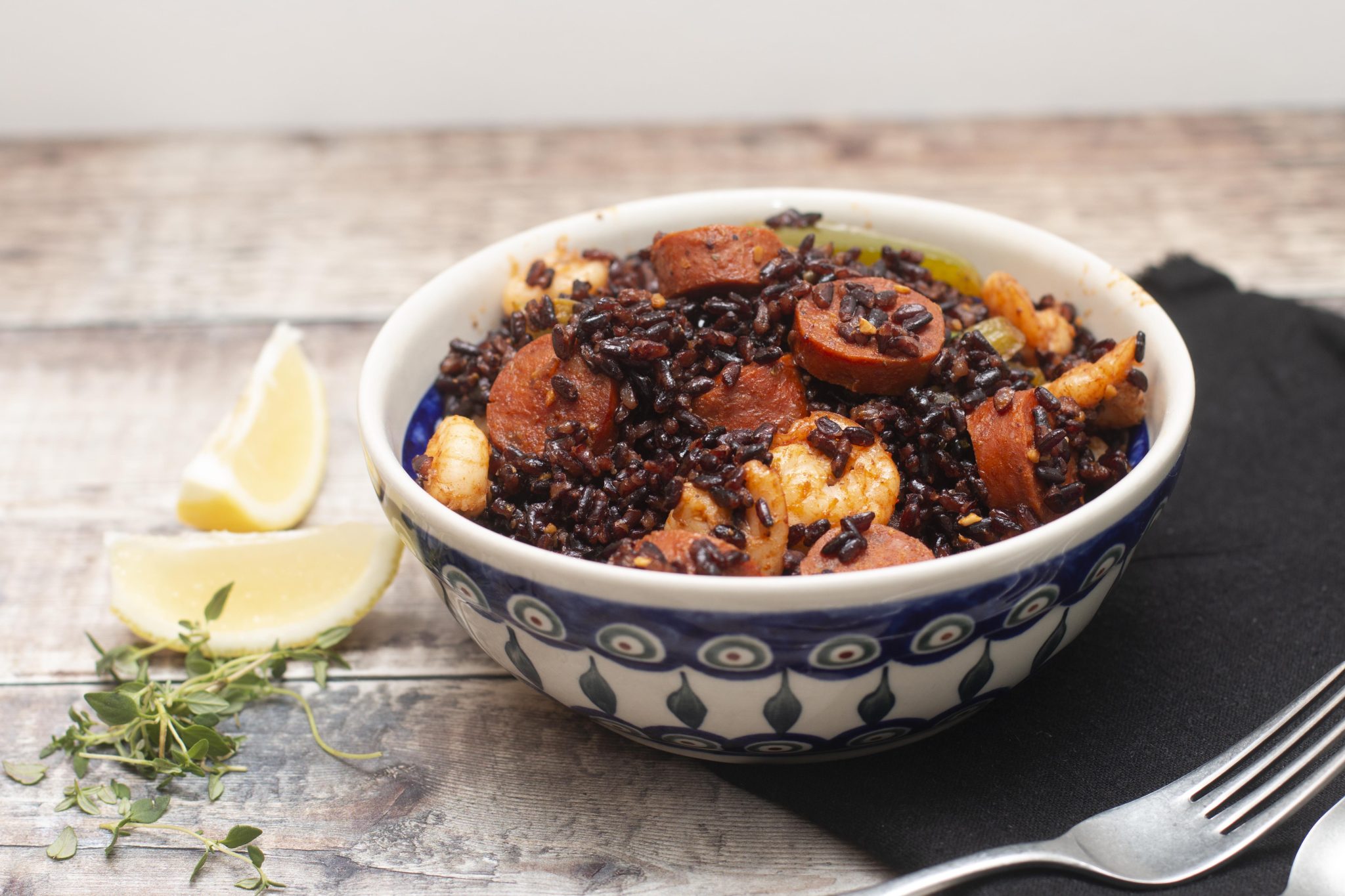 JAMBALAYA BLACK RICE STIR FRY Riso Gallo UK