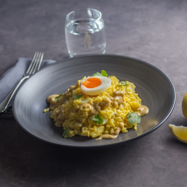 SMOKED FINNAN HADDOCK KEDGEREE Riso Gallo UK