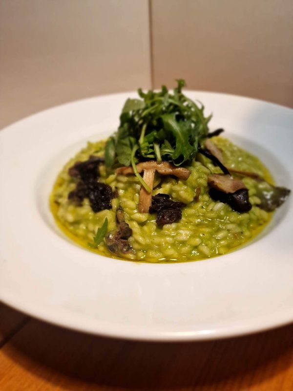 WILD GARLIC AND MUSHROOM RISOTTO Riso Gallo UK